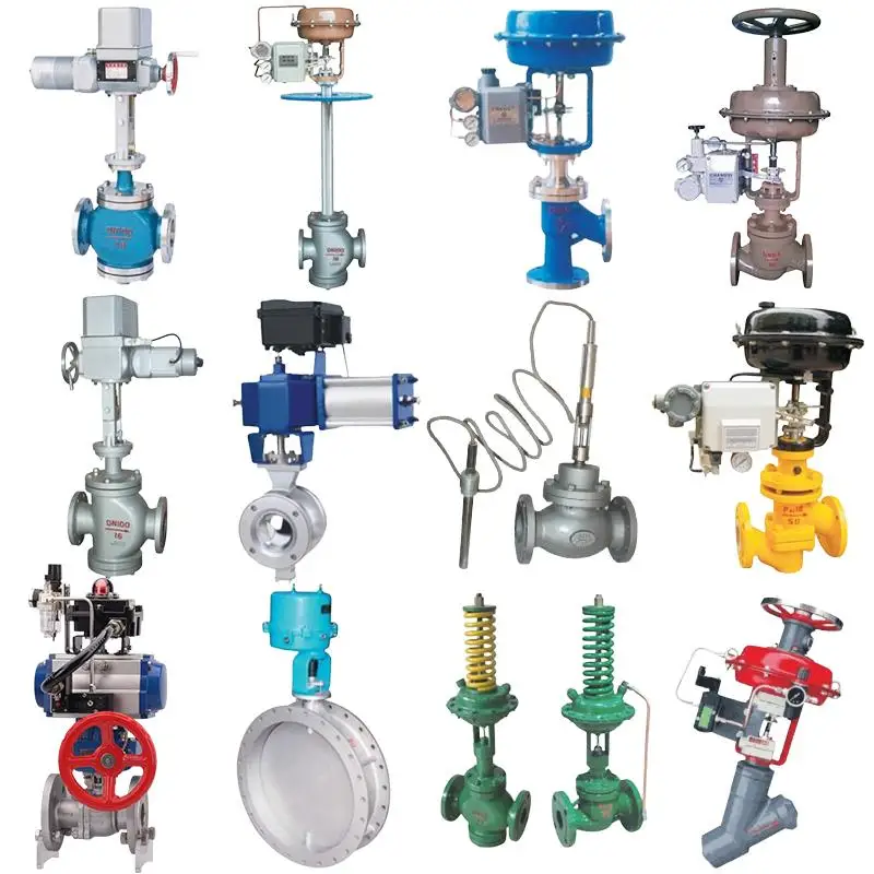 صمام التحكم الهوائي بالضغط ذاتي التشغيل WCB CF8 PN2.5-6.4MPa صمام التحكم الكهربائي الذي يعمل بدرجة الحرارة #2