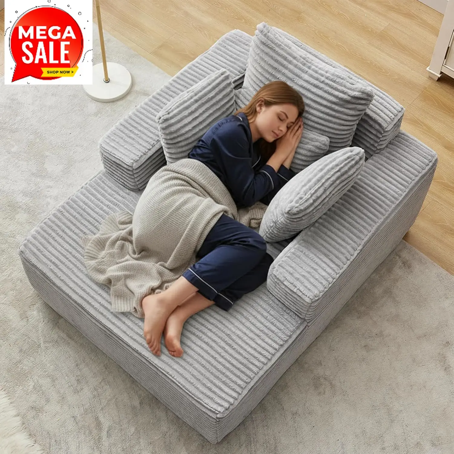 43"W Chaise Lounge …