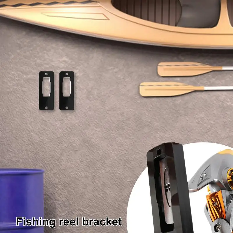 낚시 릴 디스플레이 스탠드 컬렉션 차고 도구 룸 홀더를위한 휴대용 주최자 스토리지 주최자 낚시 액세서리