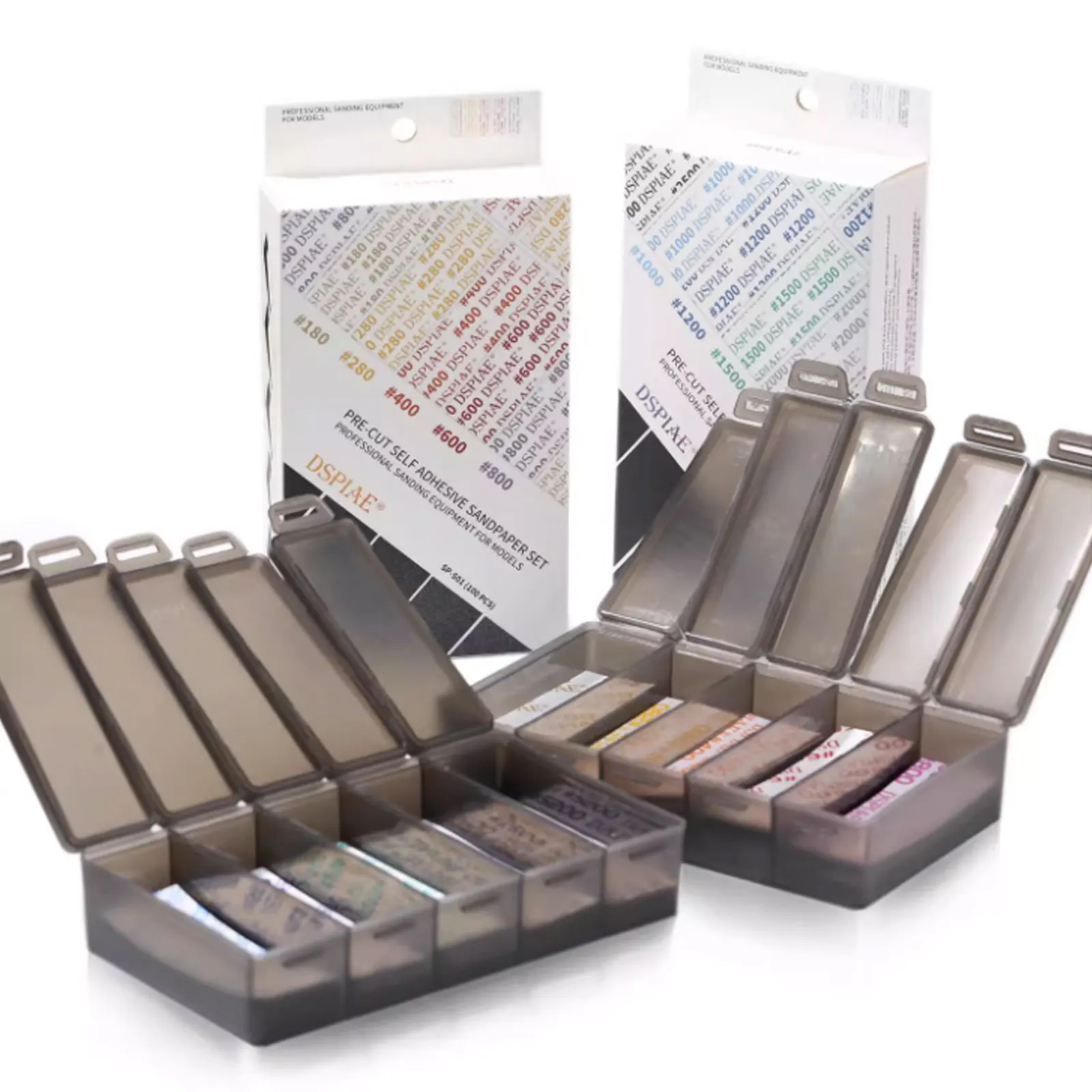 

Dspiae SP-S PRE Наборы клейкой наждачной бумаги Военная модель Инструмент для сборки Ремонт Gundam Hobby DIY Наждачная бумага Шлифовка и полис
