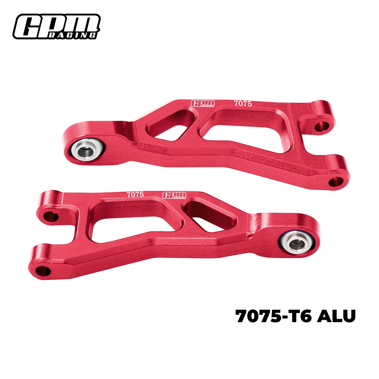

GPM 7075 Alloy Rear Upper Suspension Arms For 1/16 Mojave Grom 1/12 Nascar ARRMA
