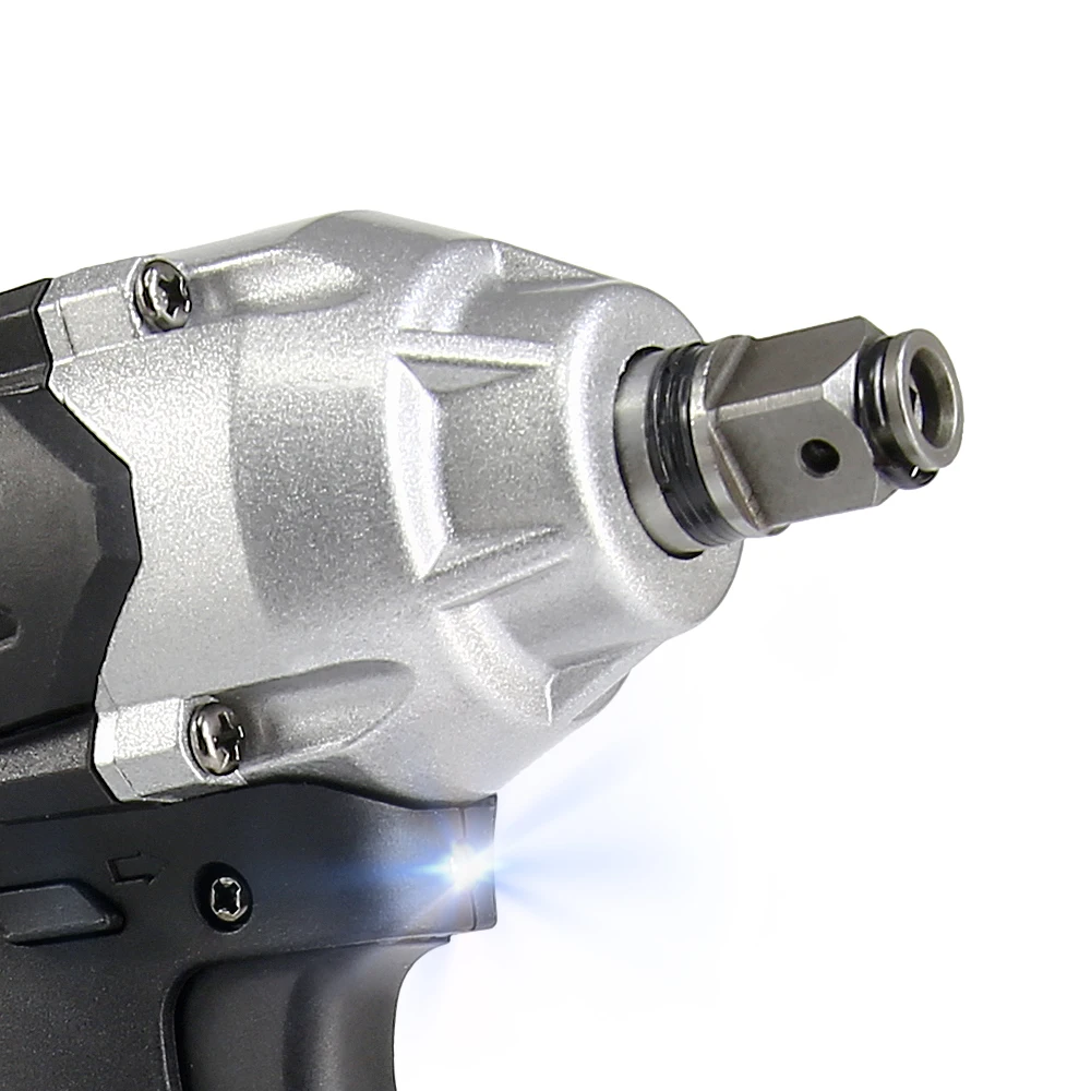 21V 6.35mm Cordless Screwdriver 400N.m Brushless 1/2 inch Electric Wrench Compatible Makita 18V Battery Impact Wrench