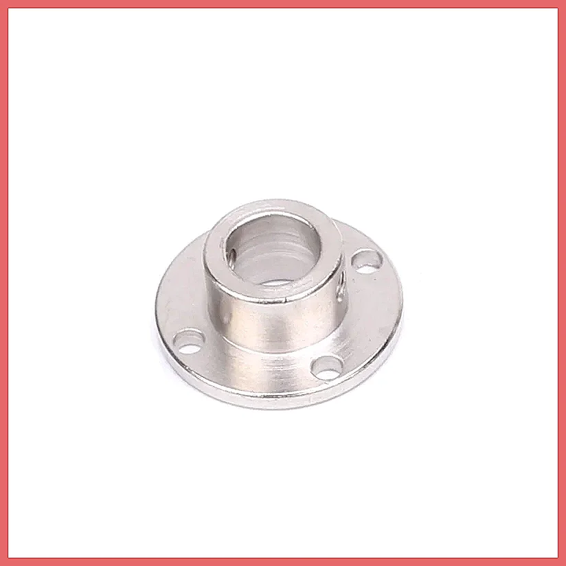 3mm-12mm Rigid Flange Coupling Motor Shaft Connector Guide Coupler, High Precision CNC Servo Motor Support Joint, Aluminum Al