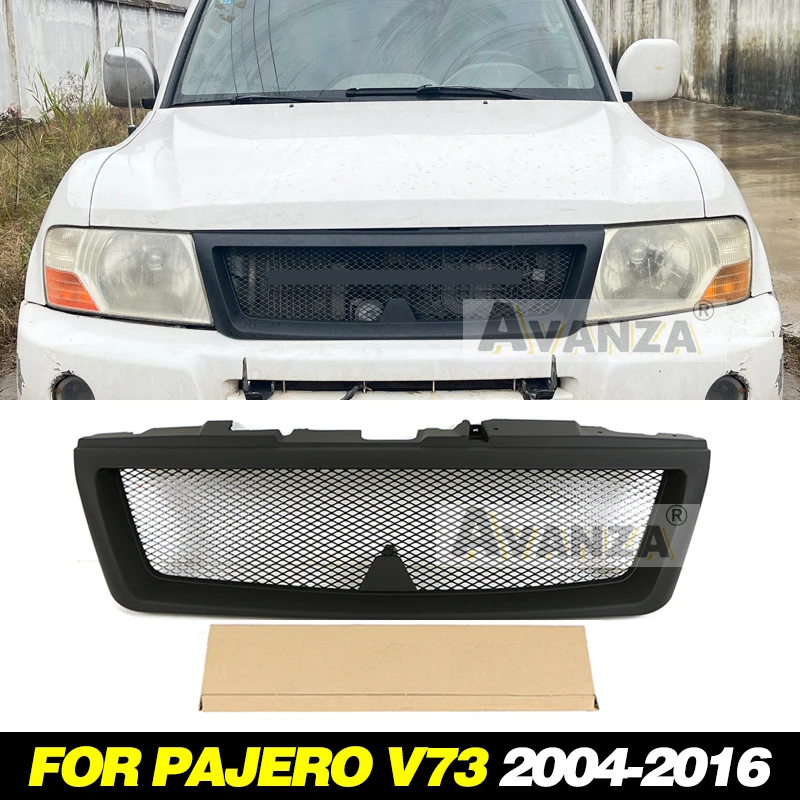 Front Grill Bumper Auto Parts Modification Accessories Fits For 2004-2016 MITSUBISHI PAJERO V73