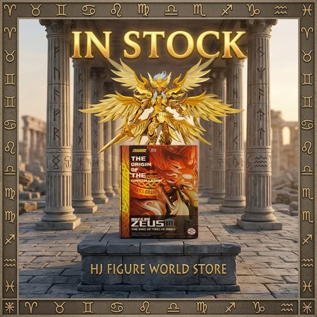

[In Stock]Saint Seiya Toypoint TP God Zeus Myth Cloth EXM SOG Zodiac Knights Metal Armor Action Figure Collection