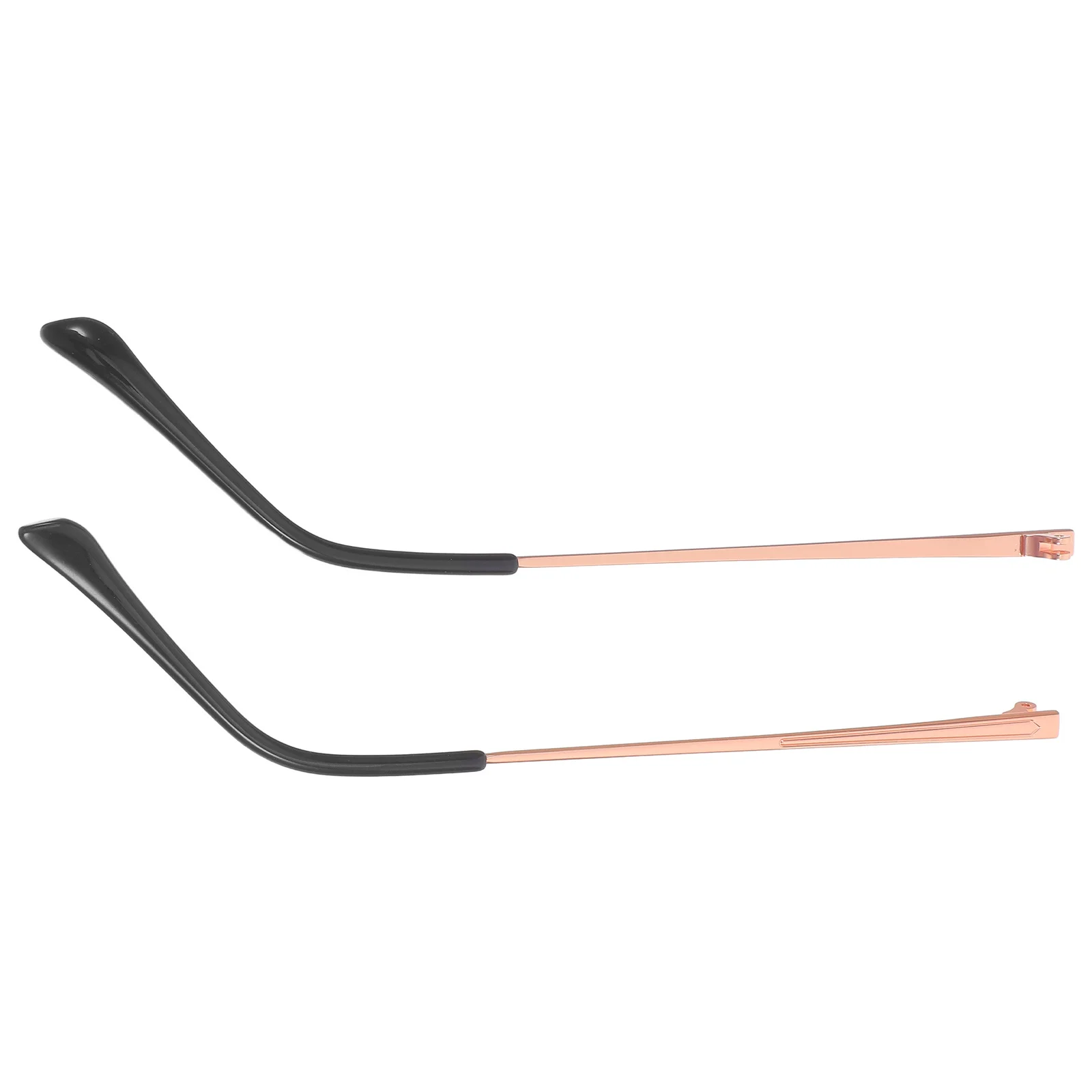 

1Pair Metal Replacement Arms Eyeglasses Legs Universal Glasses Arm Replacement Temple Eyewear Frame Repair Parts Black