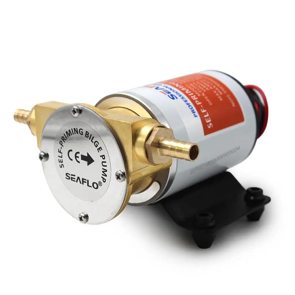 

Самовсасывающий центробежный трюмный насос 8GPM 12V с электрическим приводом, универсальный морской насос для промывки палуб, водосливных баков и вентиляции