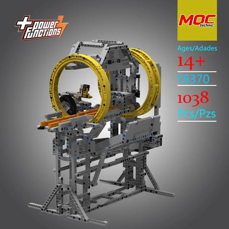 New Design MOC GBC Rotary Dumper Technic Model - Trendy Educational Toys - Fun Building Game Set  Top Choice Holiday Gifts