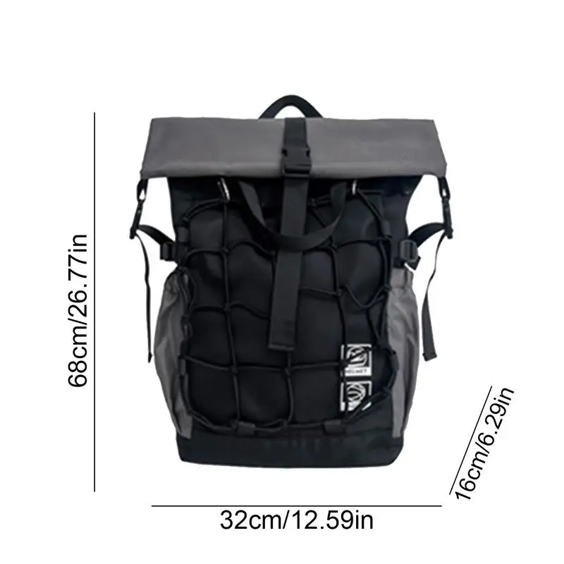 Sports Backpack Football Bag Boys School Basketball Backpack With Ball Compartment Soccer Ball Bag Large Backpack