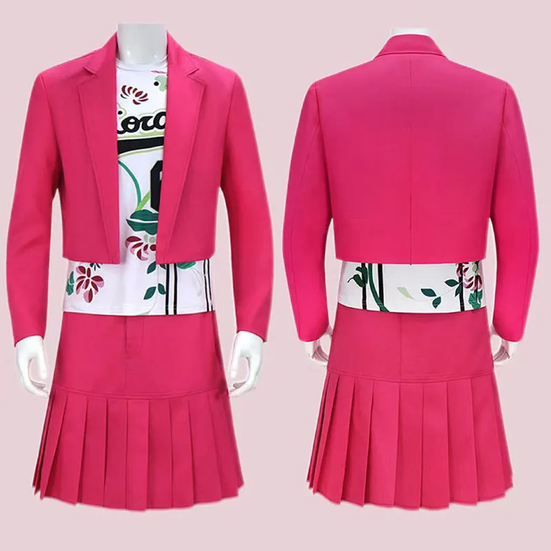 

Movie White Chicks Police Officer Kevin Dressed Up In Women's Clothing Cosplay Halloween Carnival Cross-Dressing Party Outfit