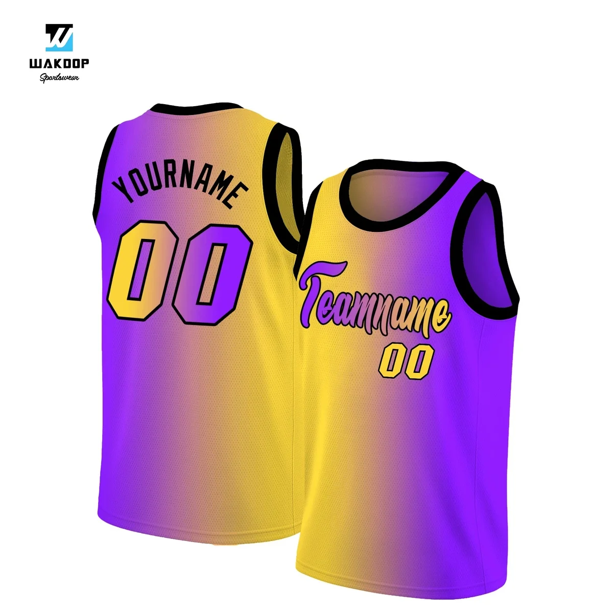Round Neck Personalized Basketball Jersey Custom Full Sublimation Team Name/Number Training Athletic Shirts for Male/Lady/Kids
