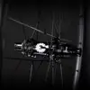 ELITEWHEELS PRO 2.0 ディスクブレーキセンターロック 36T ラチェット 700C ロードサイクリングカーボンホイールセット 40/50/65 ミリメートル深さクリンチャー/チューブレス 6