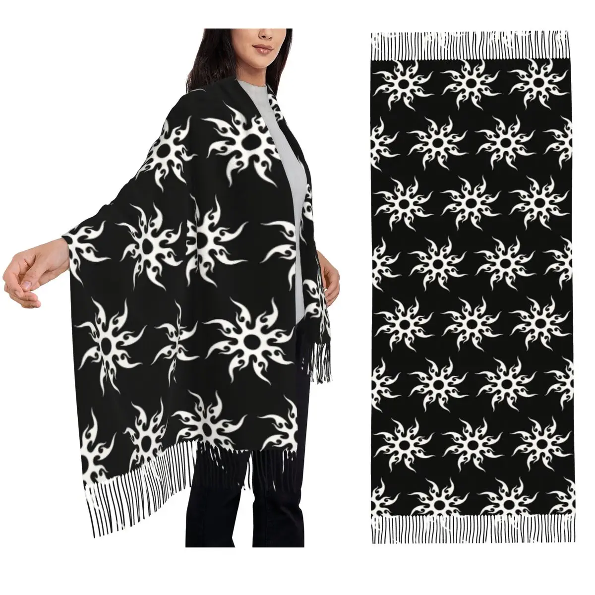 Two Time Video Game C00lkidd Scarf Tassel Scarves for Women Soft Warm Shawls and Wraps Large Fall Winter Shawl Wrap