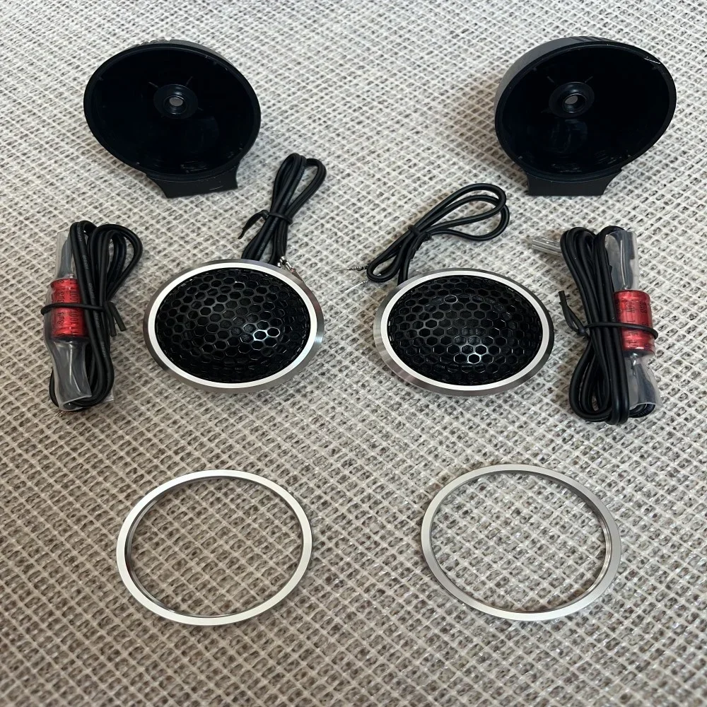 

Автомобильный пластиковый корпус кронштейн 25 мм шелковая пленка твитер модификация аудио автомобиля 100 Вт комплект динамиков с конденсатором