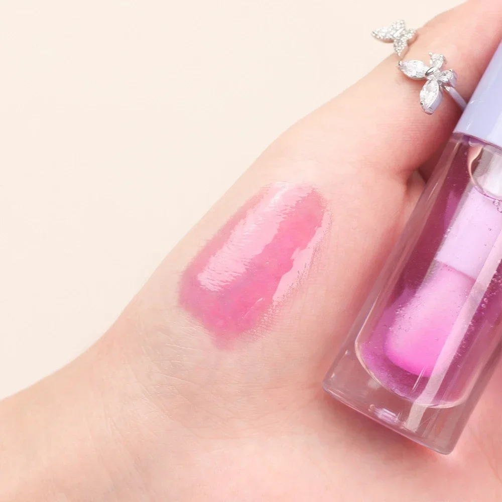 Private Label 4-color Macaron Color-changing Liquid Blush Custom Logo Easy To Wear Pigment Non Stick Clear Tube Makeup Wholesale