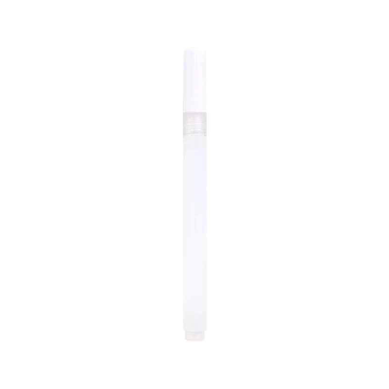 20pcs DIY Refillable Blank Marker Pen Empty Plastic Pen Tube 0.7mm Round Tip Empty  Pen Barrel Self Replacement Pen Shell