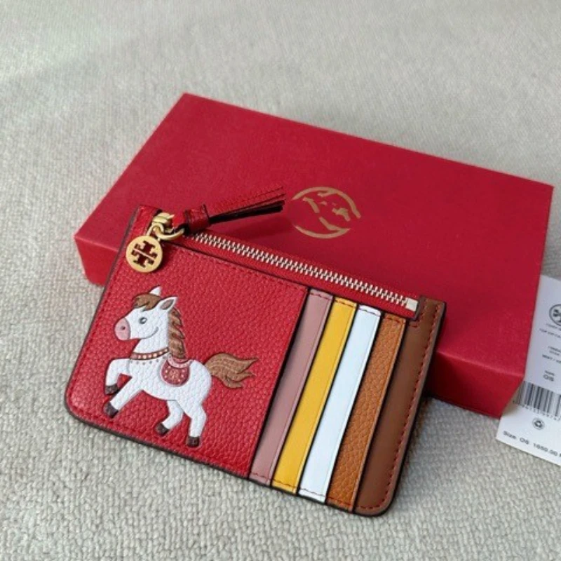 

Новый держатель для карт из натуральной кожи, ультратонкий кошелек, женский кошелек для монет, с несколькими отделениями для карт, маленький компактный кошелек с окошком для ID, модный женский подарок