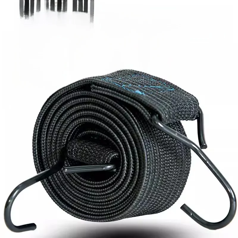

Elastic Rope Rubber Band with Hook Thi Thin Motorcycle Bicycle Carriage Rope Adhesive Tape Binding Cycling Equipment
