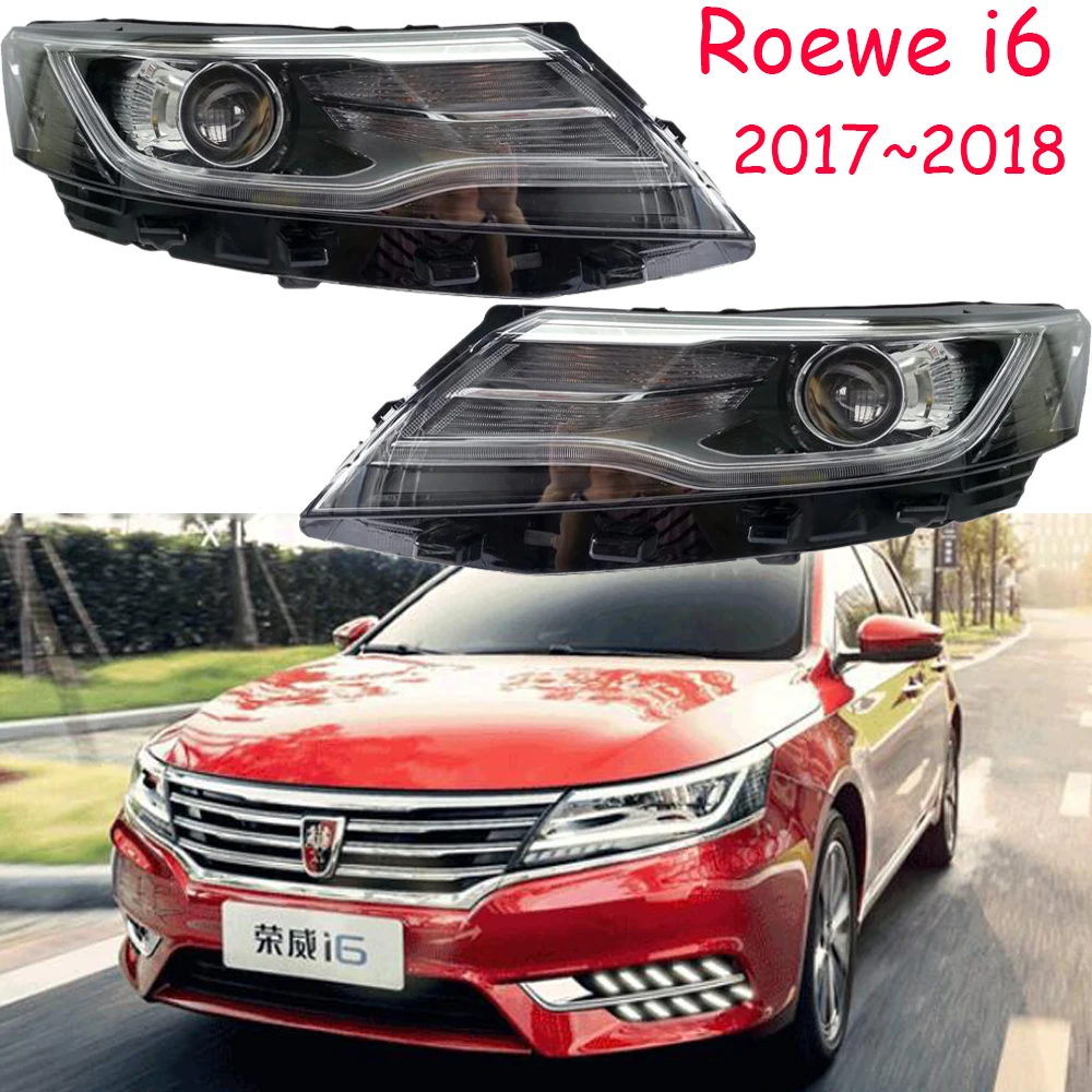 1pcs 2017~2019 Roewe i6 headlight optional HID xenon or halogen,car accessories,roewe i6 fog light,bumper light for i6 roewe