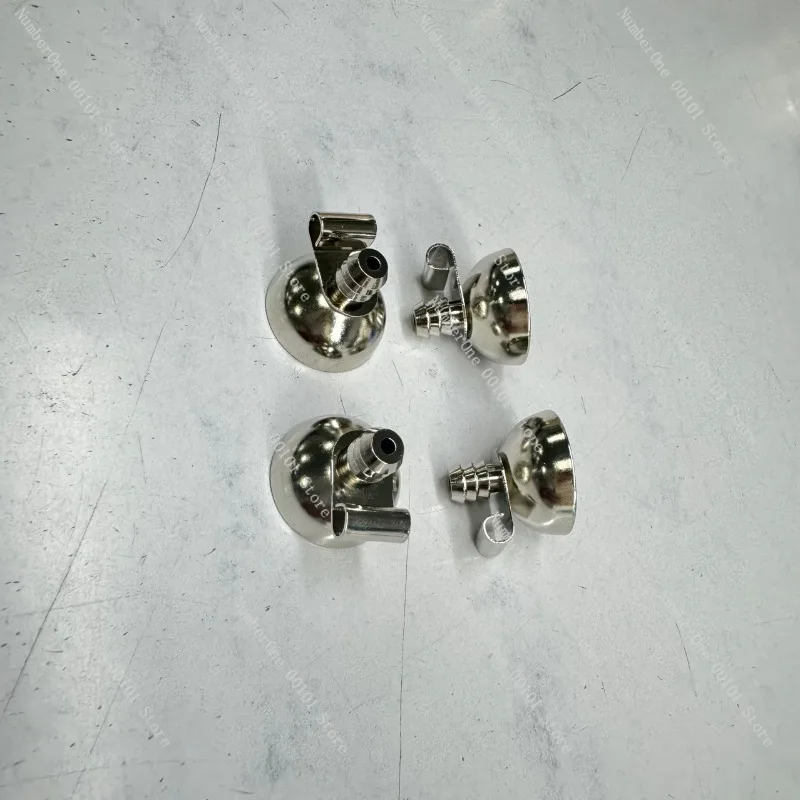 Electronic hardware material Suction ball base 4.0 Single ear Electronic hardware material Screw nut pin