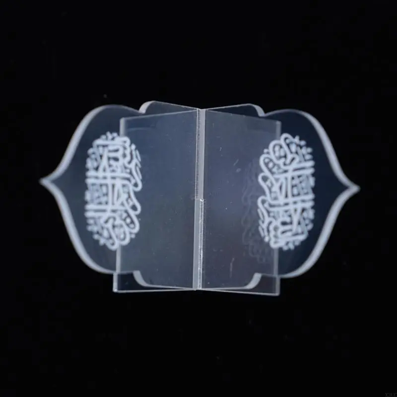 2Set Acrylic Ramadans Dates Holder Eid Ramadans Table Decorations Home Decors X3UC