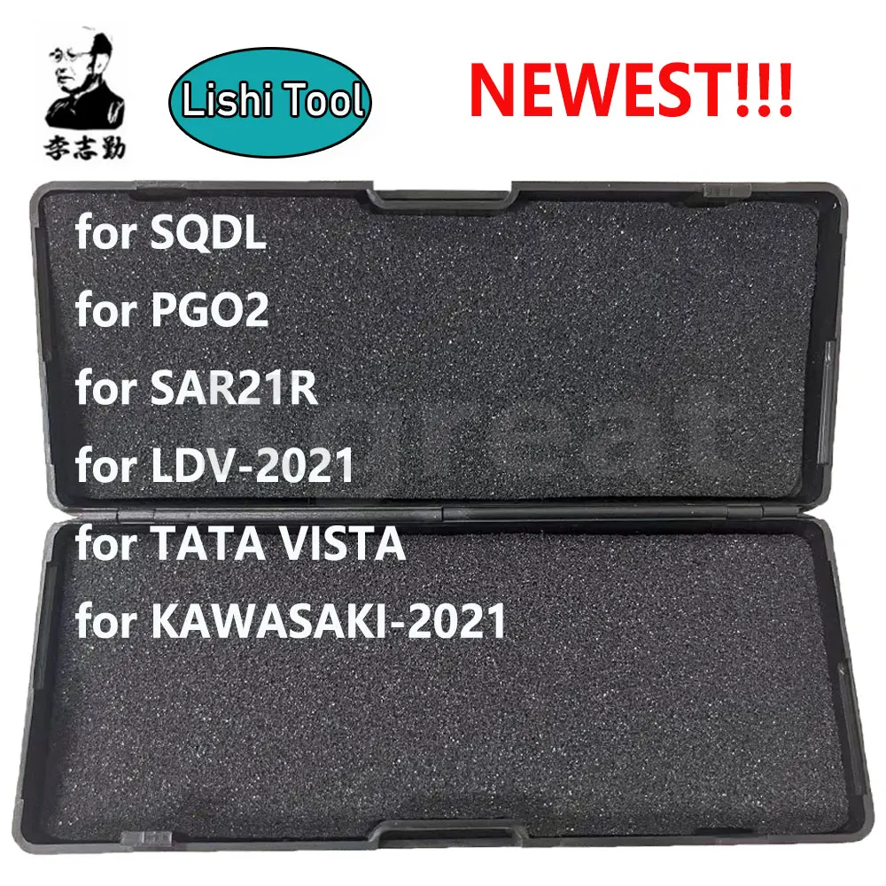 

Новейший инструмент Lishi 2 в 1 для SQDL PGO2, LDV-2021 SAR21R для TATA VISTA, слесарный инструмент