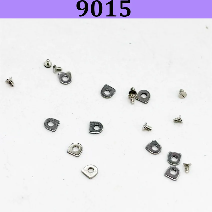 10 sets Watch Movement Accessories for 9015 Mechanical Movements Fixing Screws Locking Plates Essential Watch Repair Parts