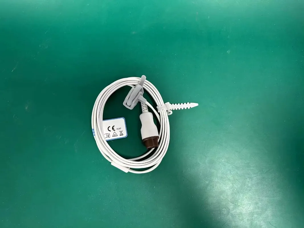 Compatible with The S12 M12 Adult/child/newborn Oxygen Saturation Probe 9-pin 3.0M