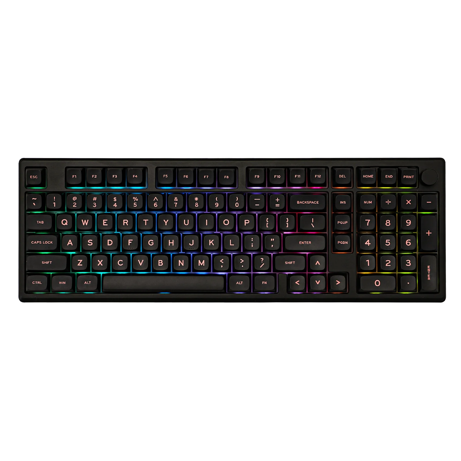 EPOMAKER Galaxy100 QMK/VIA 1800 ANSI Layout Junta de alumínio com