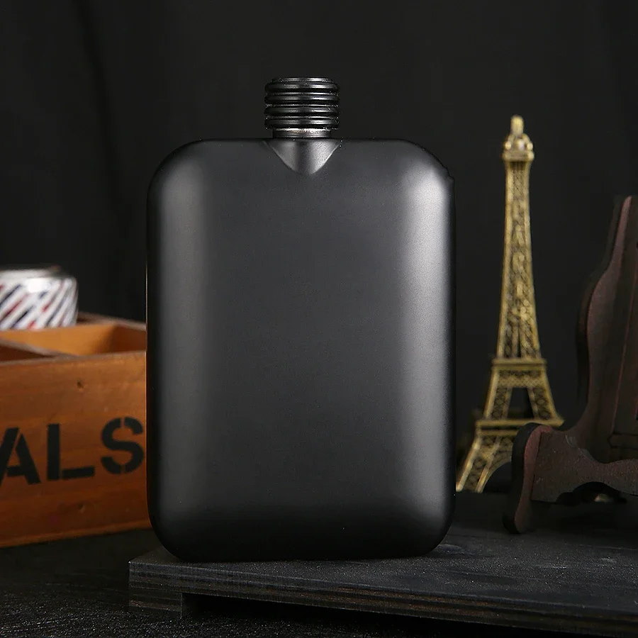 6 Oz Whiskey Hip Flask with Funnel Hidden Pocket Flask for Alcohol Leak Proof Wine Bottle Groomsmen Gifts Food Flask Jerry Can