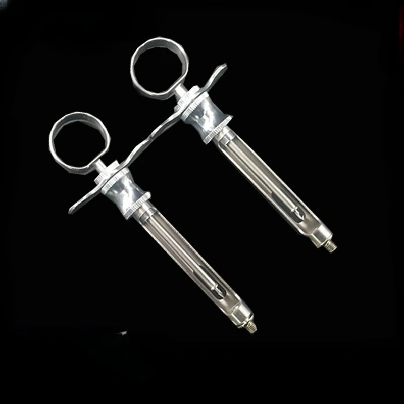 

Dental and dental medical syringes - Stainless steel pointed hook head injection thrusters without needles