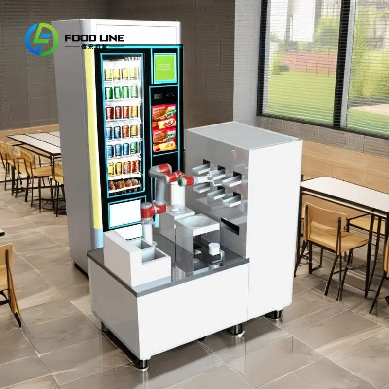 Customized Smart Noodle Robot Arm for Restaurant Use 7500W High-Power Noodles Cooking Machine with 10kg Hopper Capacity