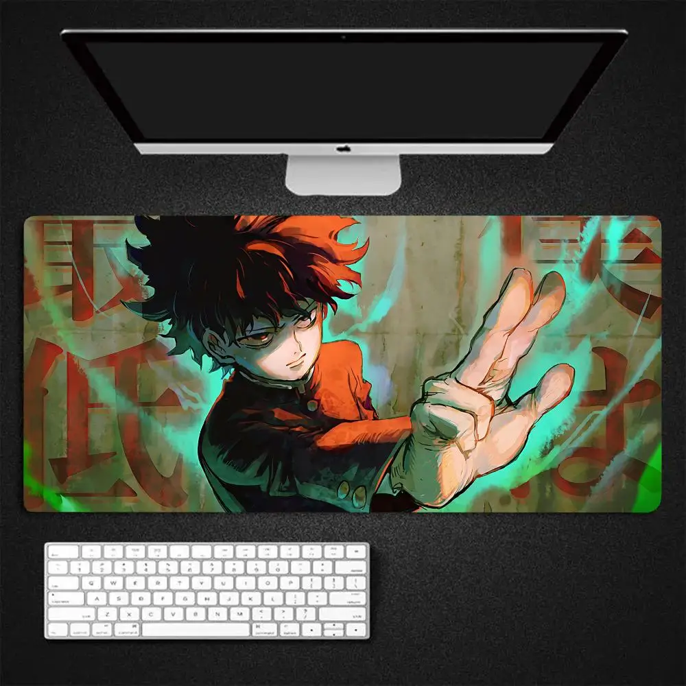 Mob Psycho 100 Large mouse pad Mouse Pad Gaming Mousepad Large 900x400mm MouseMat Gamer Mause Carpet PC Desk