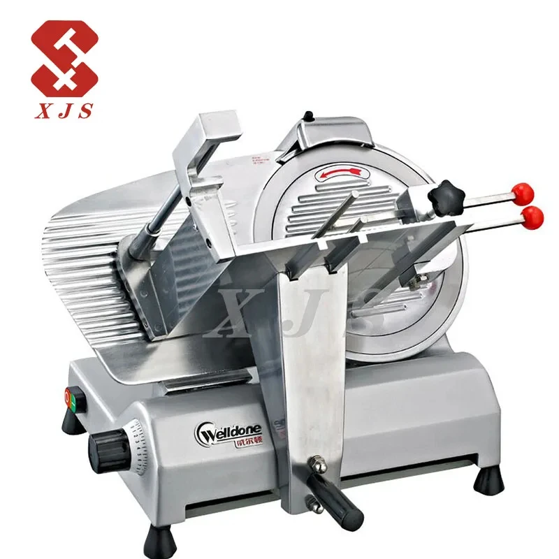 

Commercial Slicer Cutting 10/12/13Inch Slicing Machine Automatic Deli Meat Slice Cutter Ham Salami Pastram