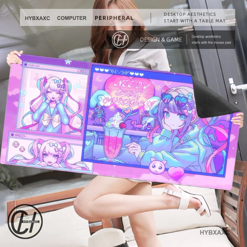 محتاجة غاسل الزائد Ame OMGkawaiiAngel KAngel المحتاجة فتاة جرعة زائدة لوحة ماوس الألعاب XXL لوحة المفاتيح السجاد سطح المكتب حصيرة