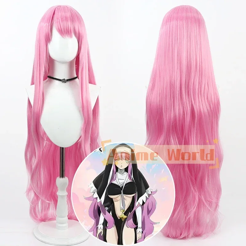 Anime Gushing Over Magical Girls Nun Tengeiji Holy Cosplay Wig I Admire Magical Girls Sister Gigant Synthetic Hair Heat Resistan