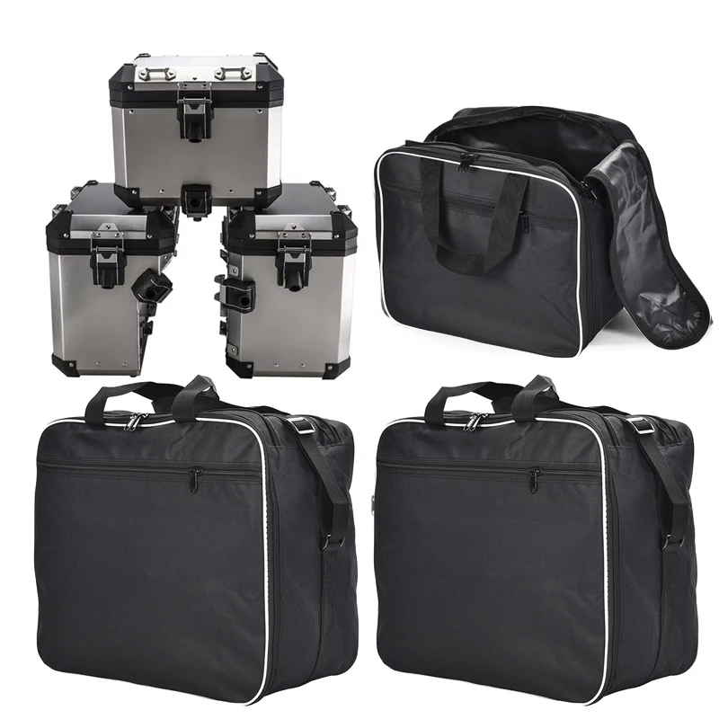 31L/38L/45L Motorcycle Side Box Bag Waterproof Liner Bag Suitcase Multi-purpose Shoulder Bags For BMW R1200GS For Kawasaki
