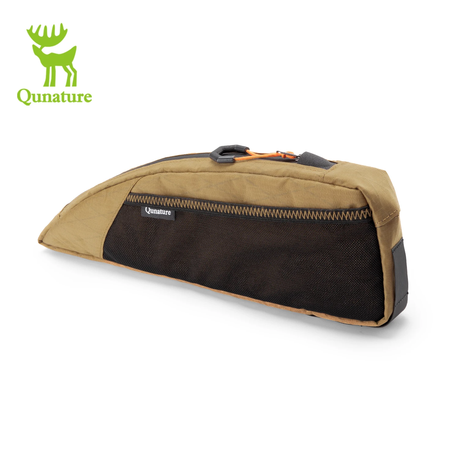 

Qunature Велосипедная сумка с нулевыми помехами, верхняя сумка-труба, водонепроницаемая сумка с узким краем для дорожного горного туризма, езда на велосипеде, верхняя сумка-труба