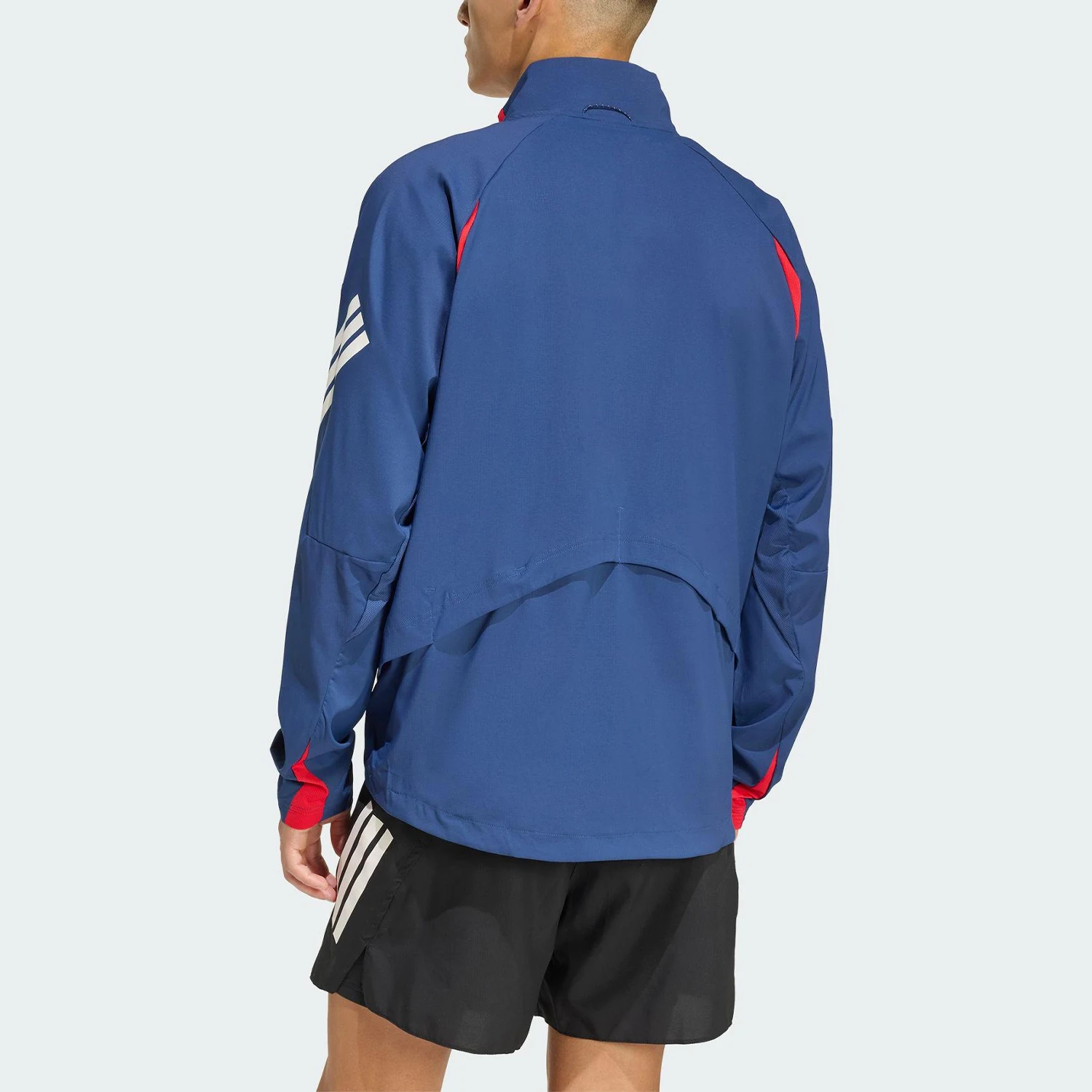 Adidas genuine winter men's running sports stand up collar jacket KA8725