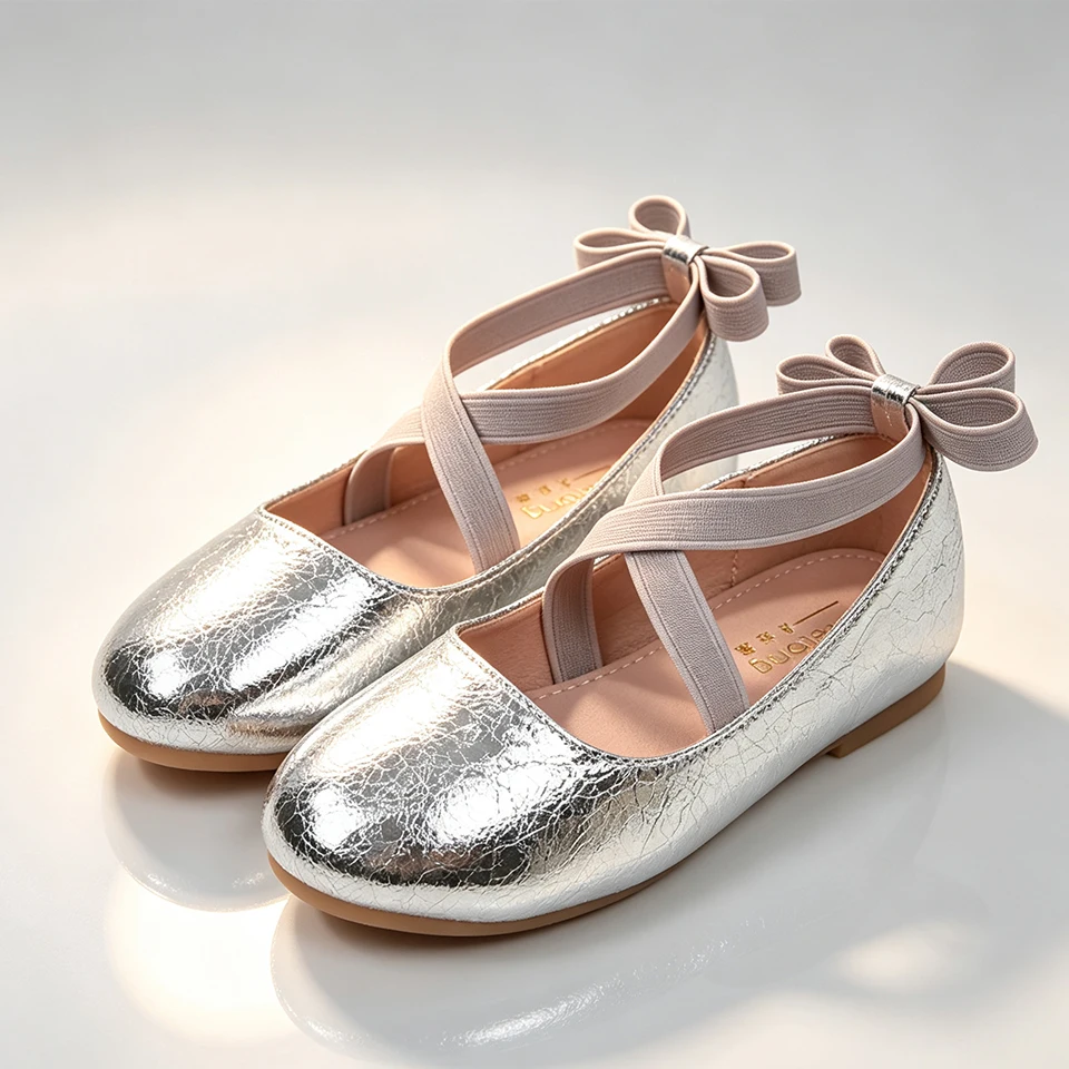 Fancy Girls Mary Jane Ballet Flat Children Wedding Party Birthday Holiday School Daily Casual Formal Events Pageants Dance Shoes