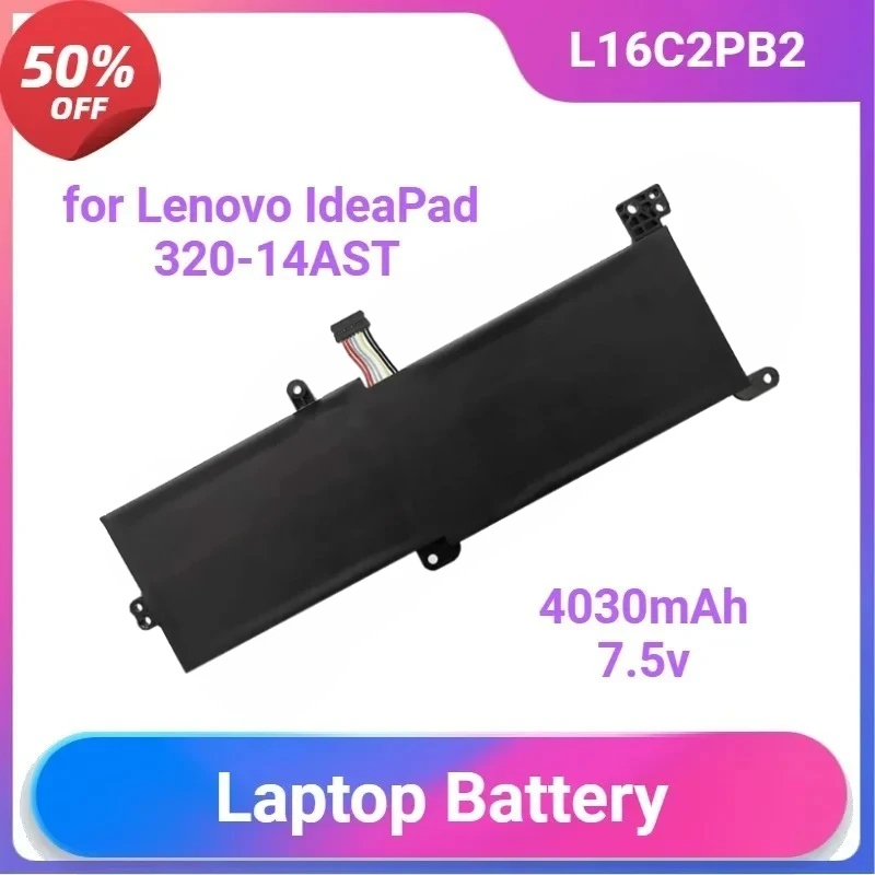 

L16L2PB2 Laptop Battery for Lenovo IdeaPad 320-14AST 320-14IAP 320-14IKB 320-14ISK L16C2PB1 L16C2PB2 L16L2PB1 L16L2PB2 L16L2PB3