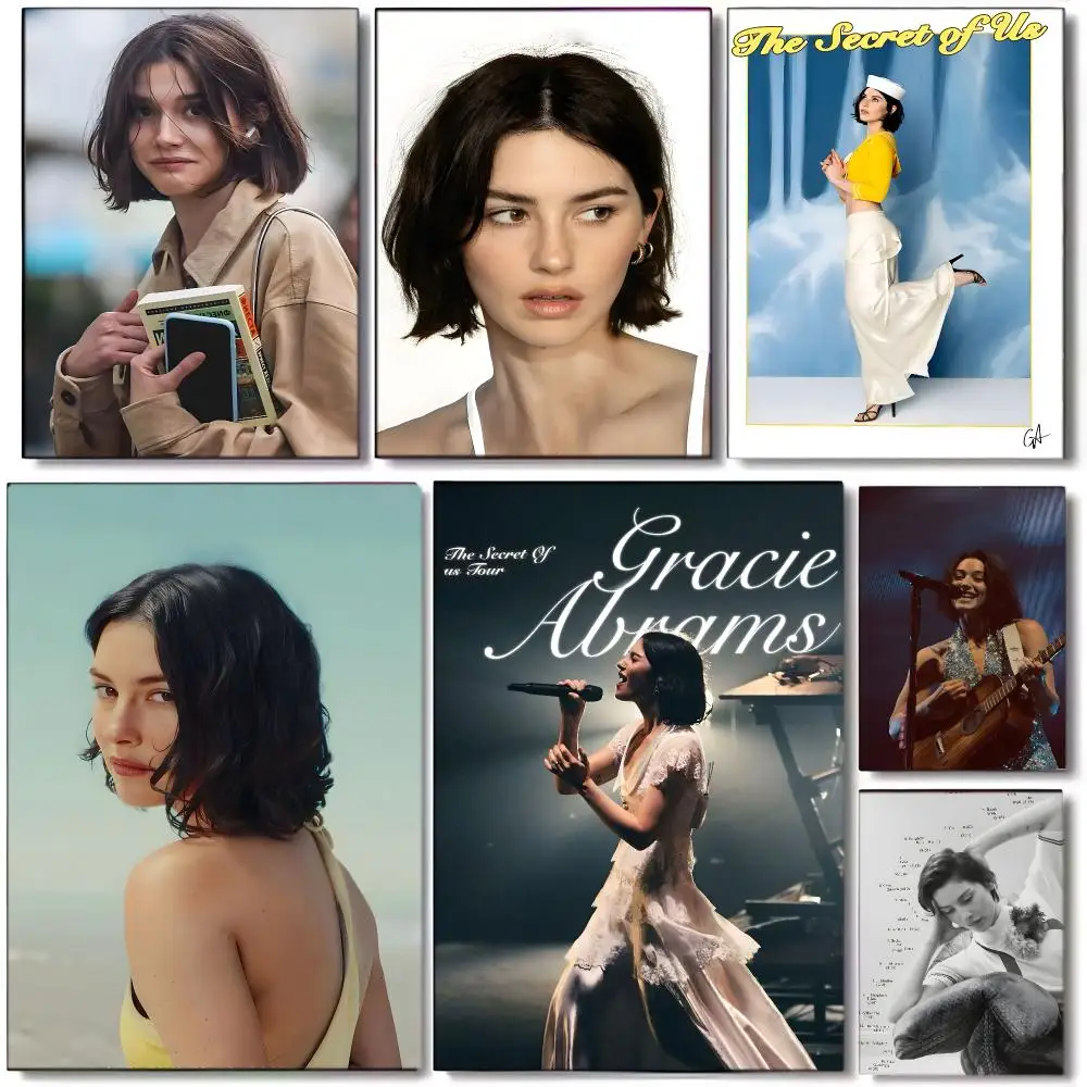 Bedroom Pop Singer G-Gracie Abrams Poster Wall art print art suitable for living room bedroom bar parlor home decor gift