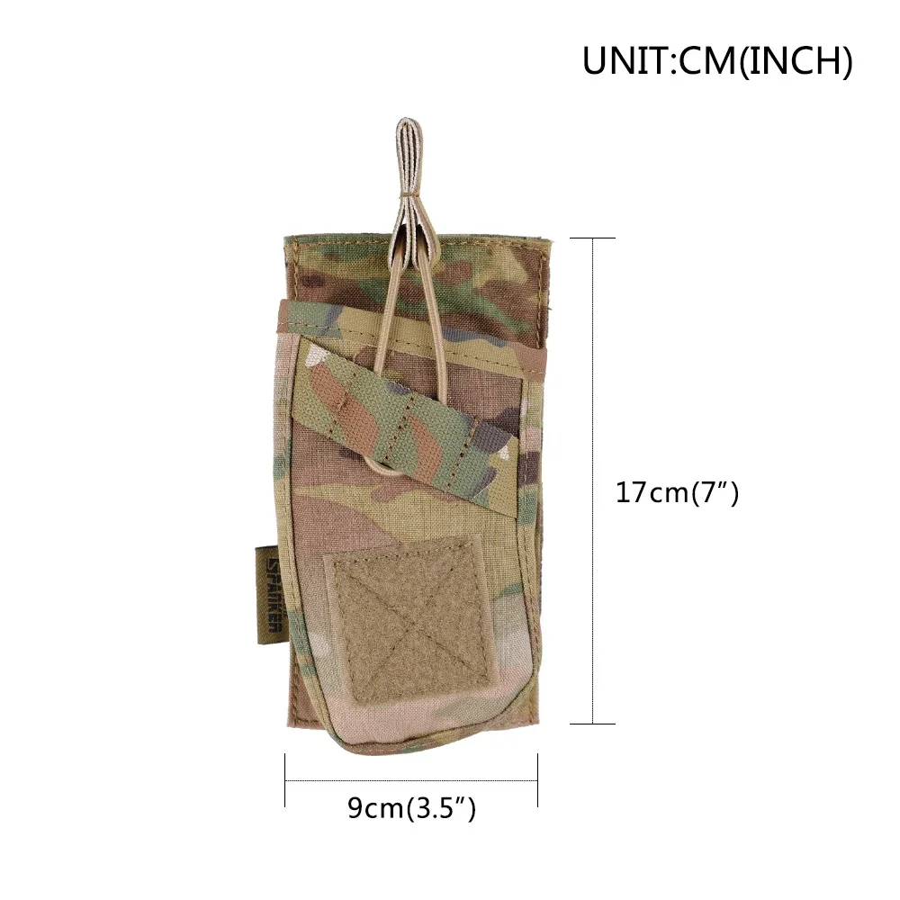 Tactical Single AK Magazine Pouch AR M4 AR15 Rifle Mag Bag Hunting Shooting Airsoft Paintball Magazine Pouches Open-Top Pouches
