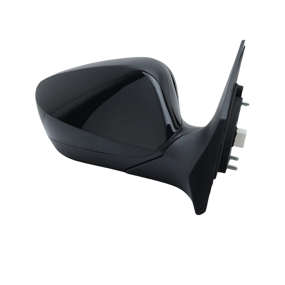 6 Wires Side Rearview Mirror Assembly For Hyundai Elantra 2011 2012 2013 Black Heated Door Wing Rearview Mirror Car Accessories