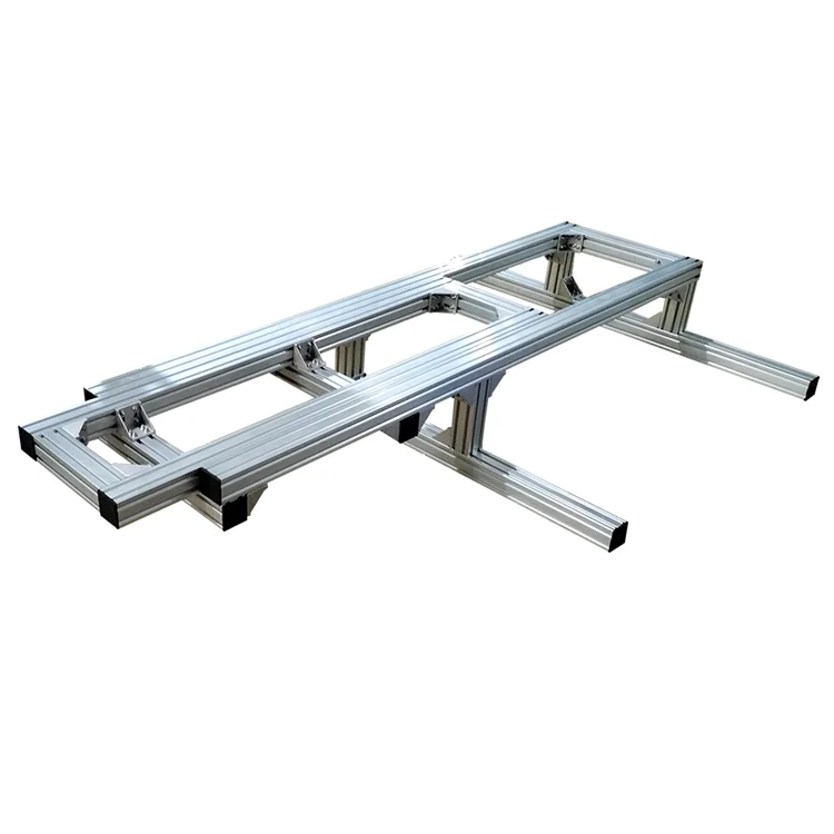 Custom T Slot Extrusion Profile DIY Alu Roof Rack Platform Aluminum Car Roof Basket Stand Heavy load Cargo Rack Luggage Racks