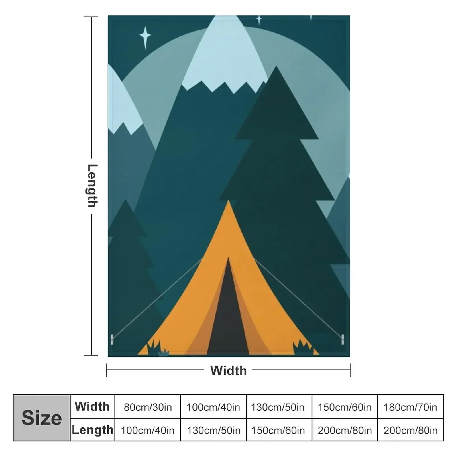 Camp Throw Blanket Tourist Moving Blankets For Sofas Soft Plush Plaid Sofa Quilt Thermals For Travel Blankets
