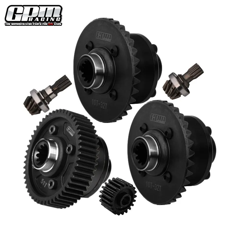 TRAXXAS 1/5 X-Maxx 1/6 XRT GPM Carbon Steel 7075 Alloy F+C+R Complete Diffs Upgrade Parts