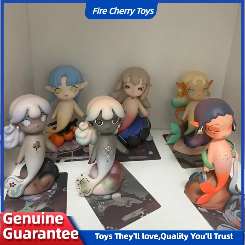 

Genuine Non-Fish Series Blind Box Cute Mermaid Toy Doll Desktop Ornaments Room Decoration Girl Holiday Gifts Surprise Gifts
