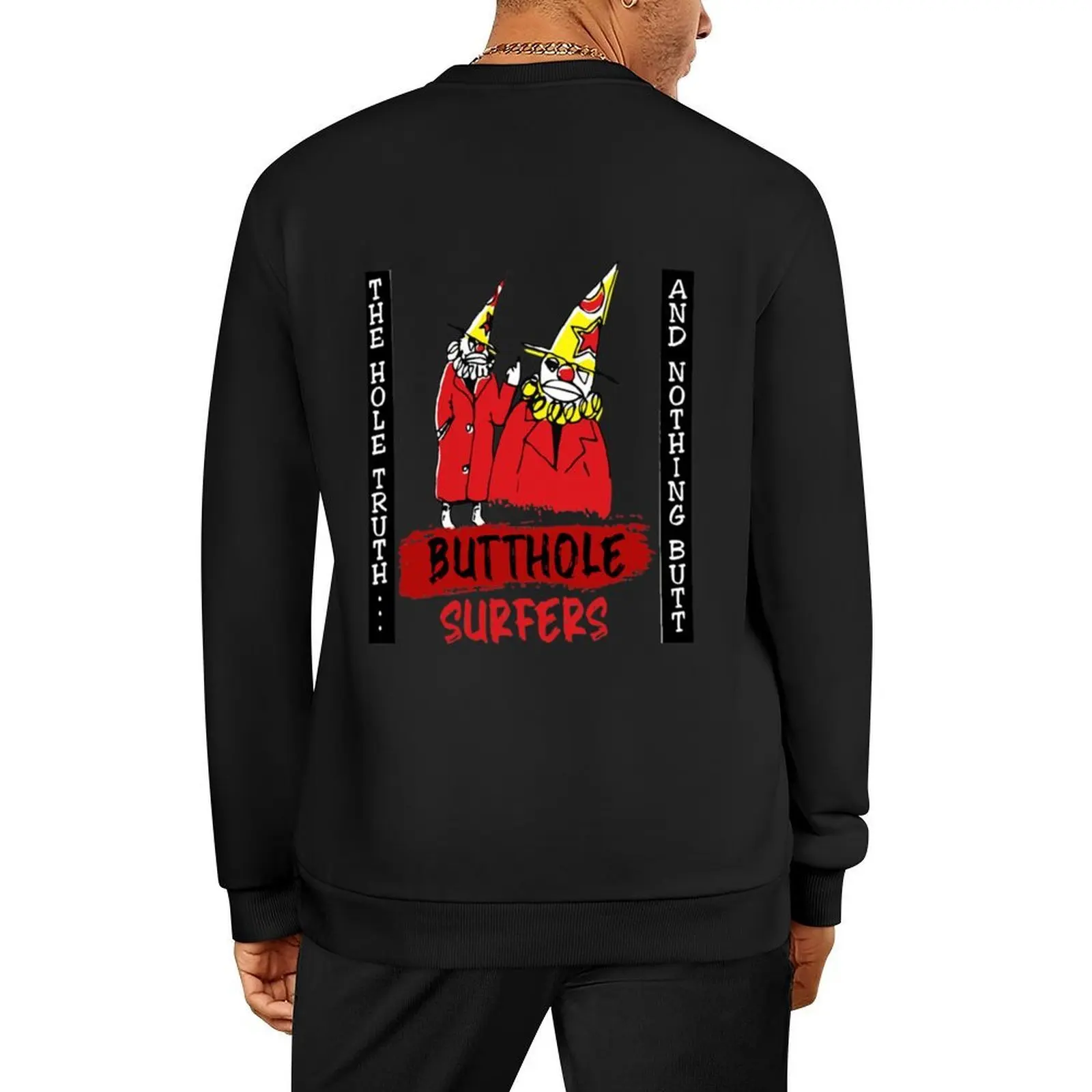 

Butthole Clown Surfers Pullover blouse autumn jacket men japanese style men wear winter man sweatshirt