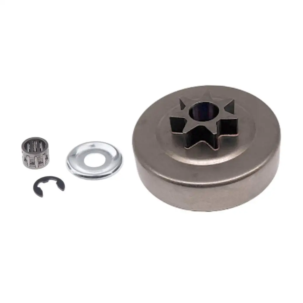 Chainsaw Clutch Drum Metal Needle Bearing Sprocket Washer Kit for MS170 MS180 MS250